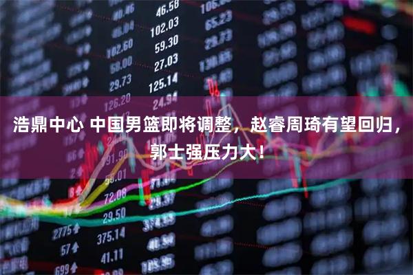 浩鼎中心 中国男篮即将调整，赵睿周琦有望回归，郭士强压力大！